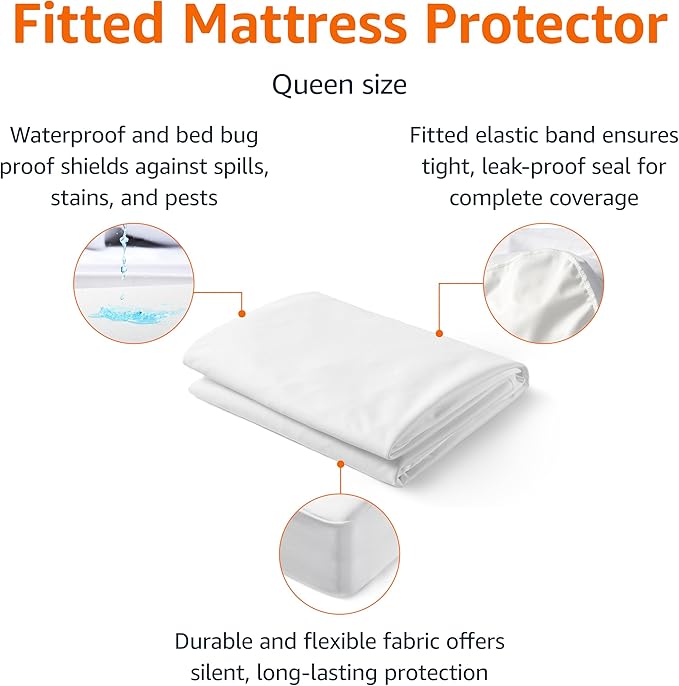 Waterproof Mattress Protector - Queen