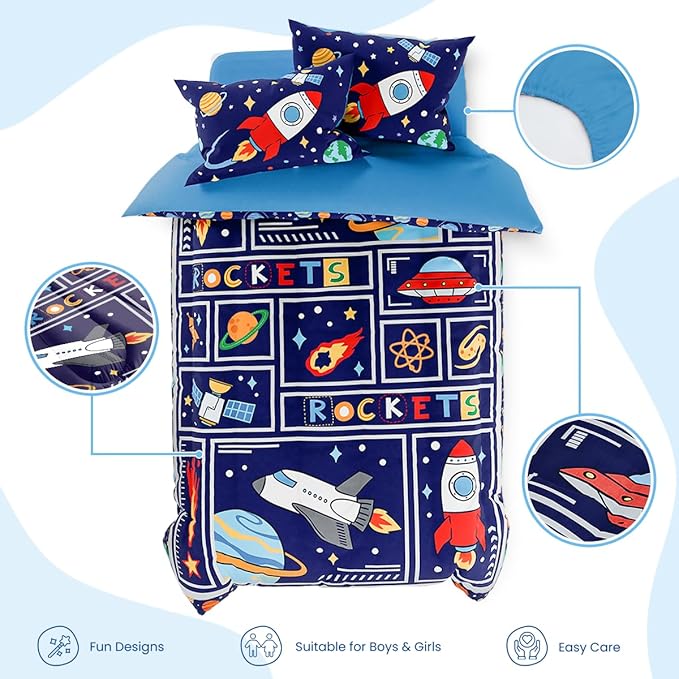 Microfiber Comforter Set - Twin - 3 Piece