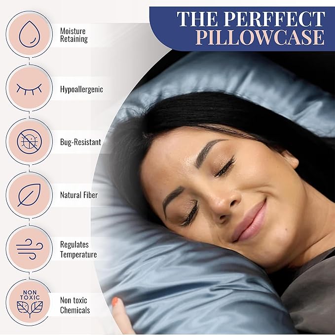 Mulberry Silk Pillowcase - King