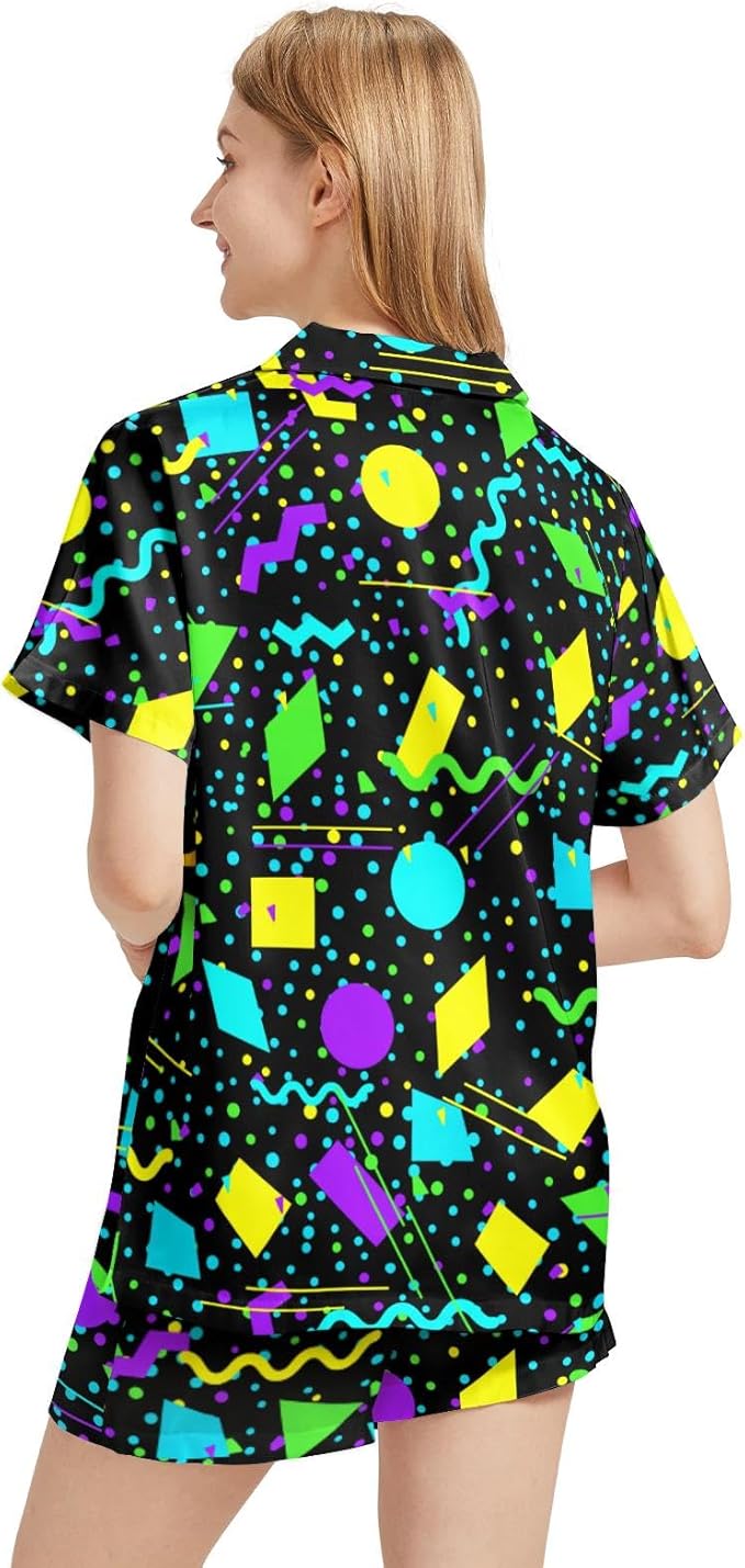 Women's Pajama Set - Short Sleeve - 2 Piece