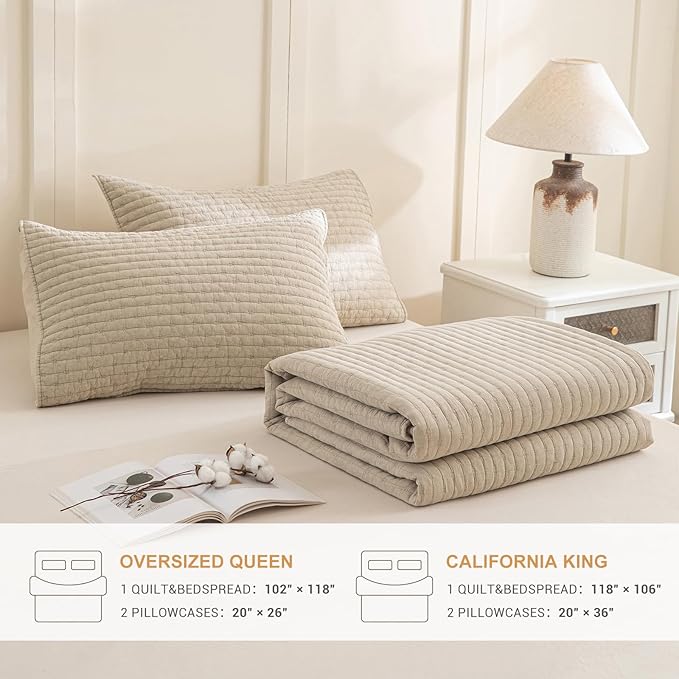 Bedding Set - California King - 3 Piece