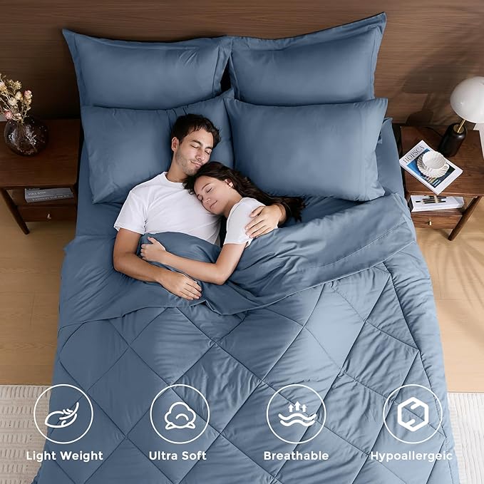Comforter Set - Queen - 7 Piece