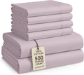 100% Cotton Bed Sheet Set - Queen - 15 in Deep Pocket - 6 Piece