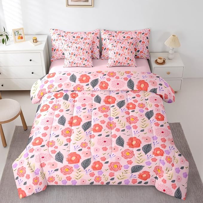 Microfiber Comforter Set - King - 7 Piece