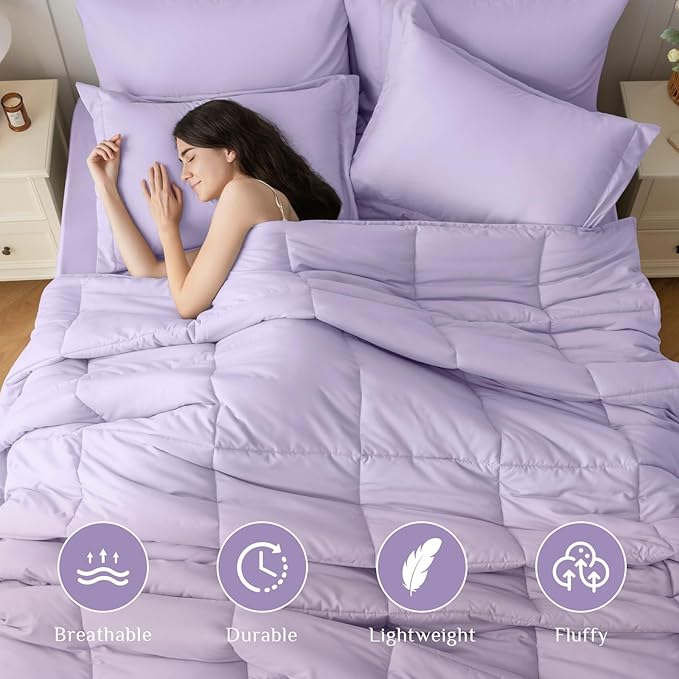 Down Alternative Comforter Set - King - 7 Piece