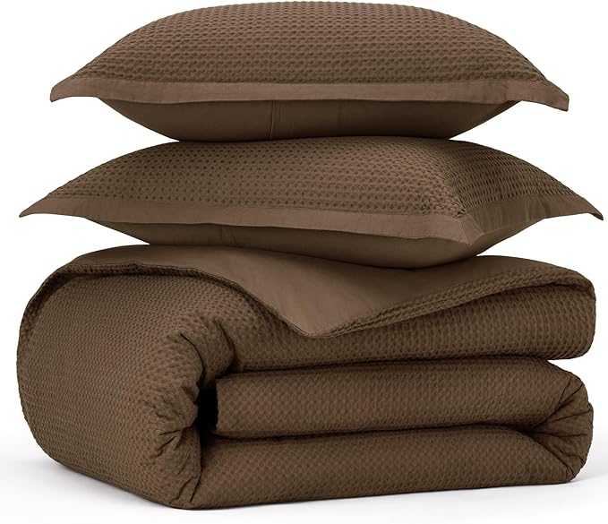 100% Cotton Duvet Cover Set - Queen - 3 Piece