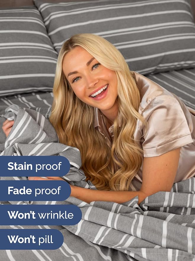 Cooling Bed Sheet Set - Split King - 7 Piece
