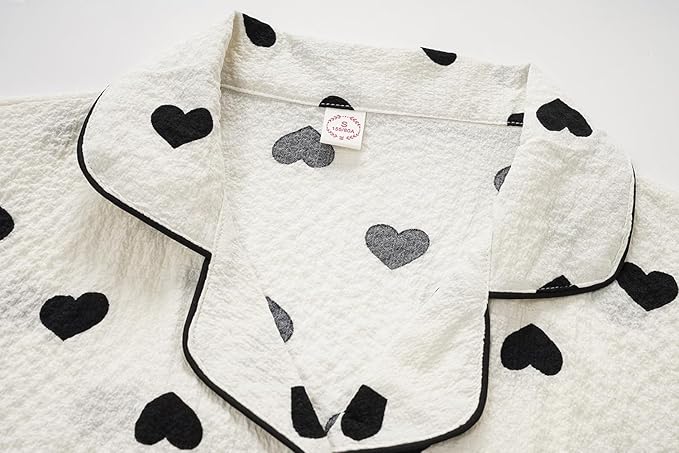 Shorts Pajama Set - Short Sleeve - 2 Piece