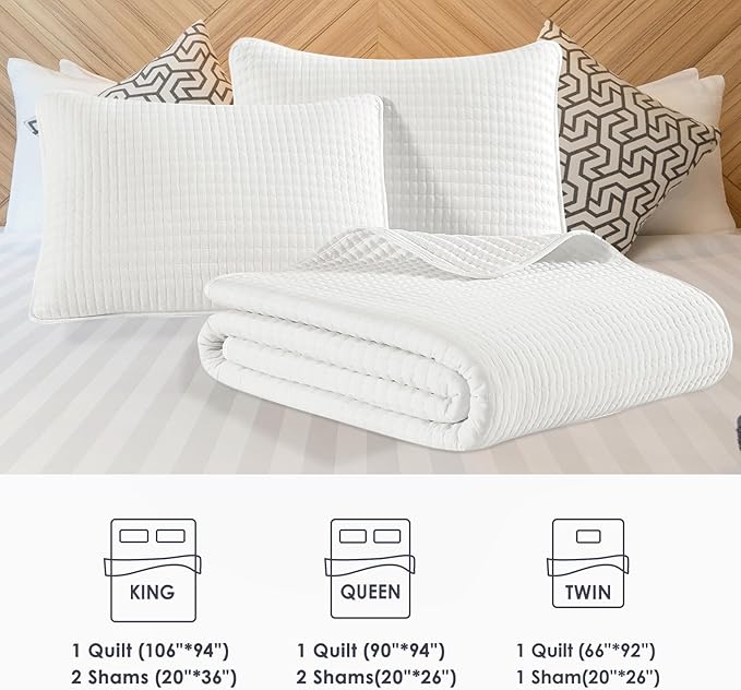 Quilt Set - Queen - 3 Piece