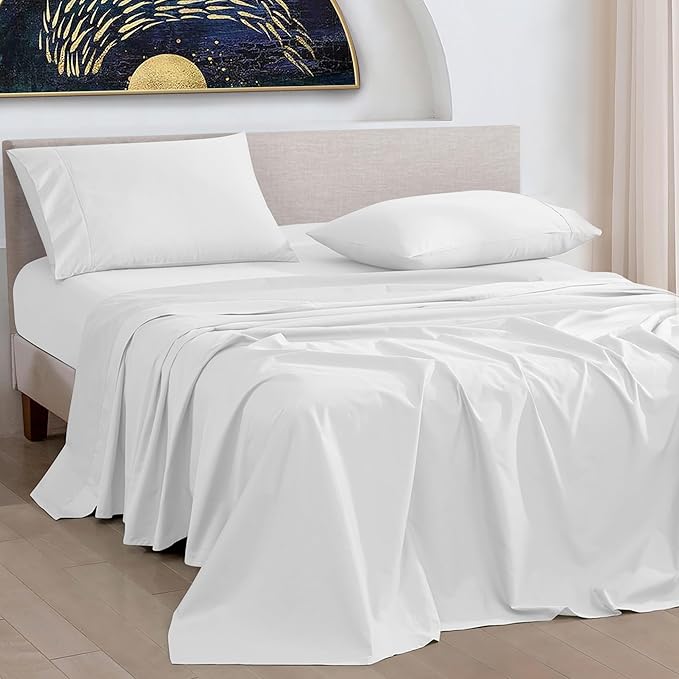 Bed Sheet Set - Full - 16 in Deep Pocket - 4 Piece
