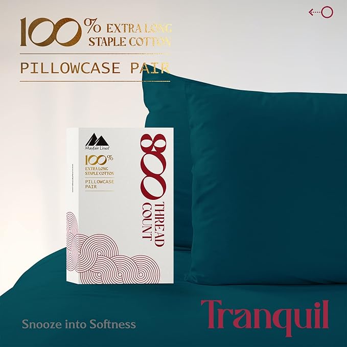Linen Cooling Pillowcase Set - King - 2 Piece