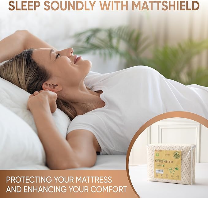 Jersey Waterproof Mattress Protector - Twin