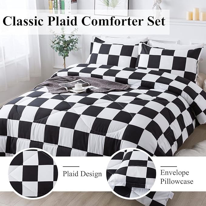 Microfiber Comforter Set - Full - 79 x 90 in - 3 Piece