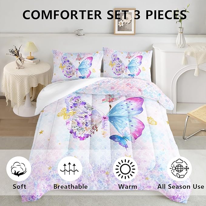 Comforter Set - King - 3 Piece