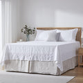 Linen Bed Skirt - Queen