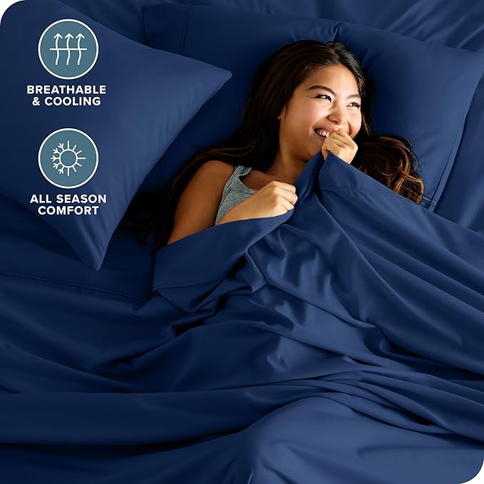 Microfiber Bed Sheet Set - Twin XL - 3 Piece