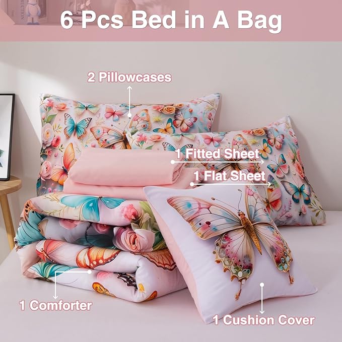 Comforter Set - Queen - 6 Piece