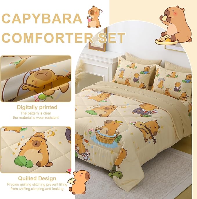 Comforter Set - Queen - 7 Piece