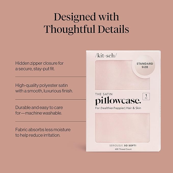 Satin Cooling Pillowcase - Queen