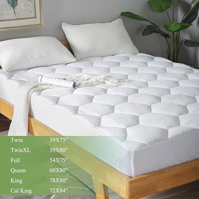 Mattress Pad - Queen - 21 in Deep Pocket