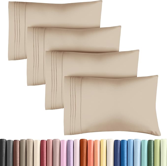 Pillowcase Set - King - 4 Piece