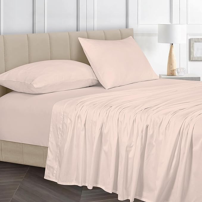 Bamboo Cooling Bed Sheet Set - King - 4 Piece