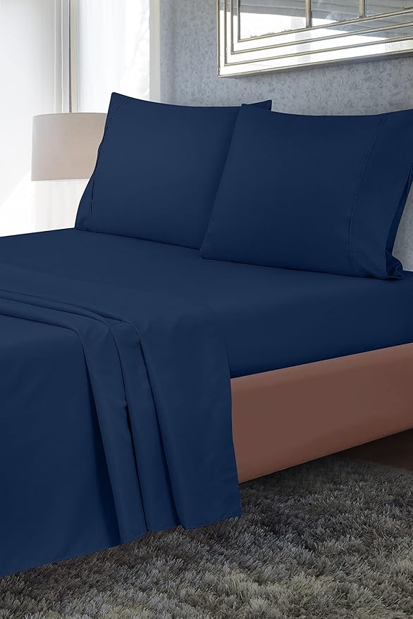 Microfiber Flat Sheet - Full - 2 Pack