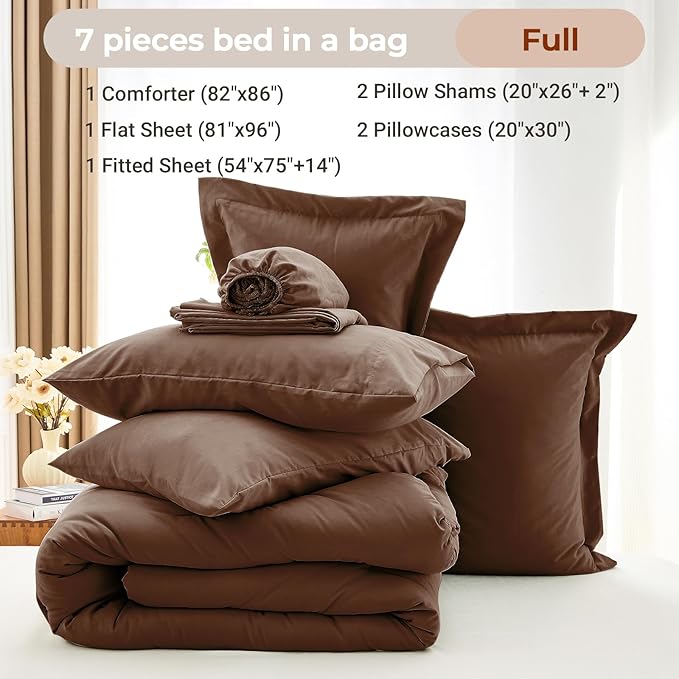 Comforter Set - Full - 7 Piece