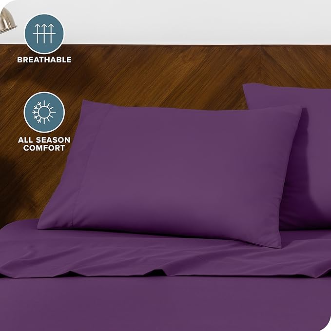 Microfiber Cooling Pillowcase Set - King - 2 Piece