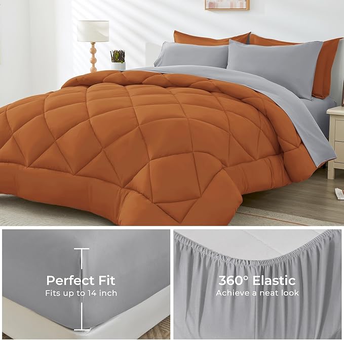 Comforter Set - Full - 7 Piece
