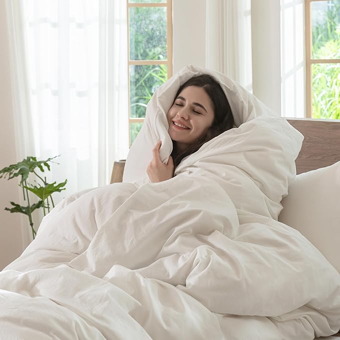 Linen Duvet Cover Set - King