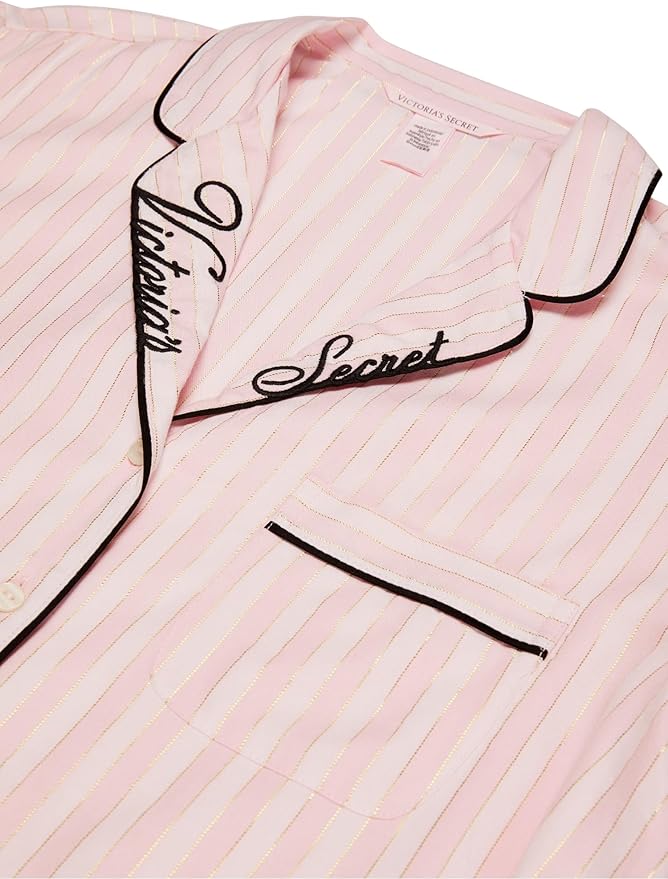 Women's Flannel Pants Pajama Set - Long Sleeve - 2 Piece
