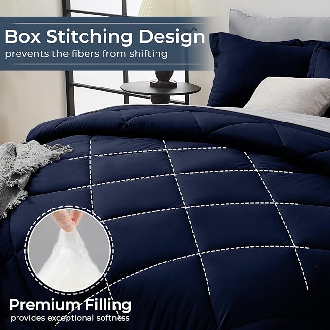 Comforter Set - King - 7 Piece