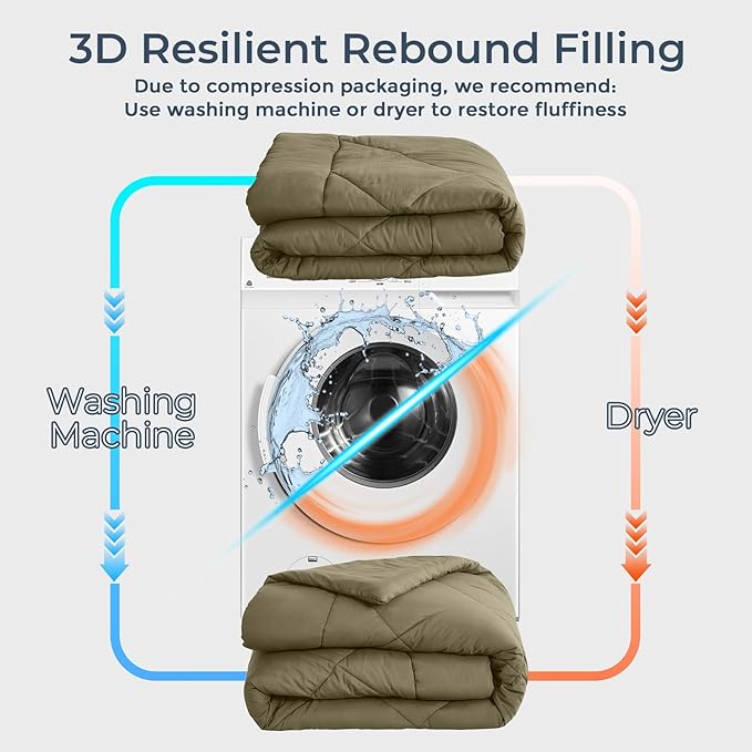 Comforter Set - King - 7 Piece