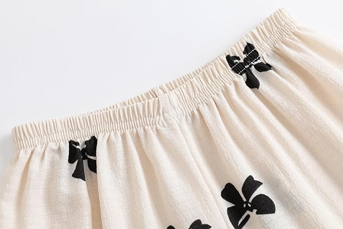 Shorts Pajama Set - Short Sleeve - 2 Piece