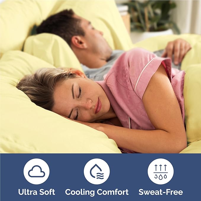 Cooling Bed Sheet Set - Twin XL - 16 in Deep Pocket - 4 Piece