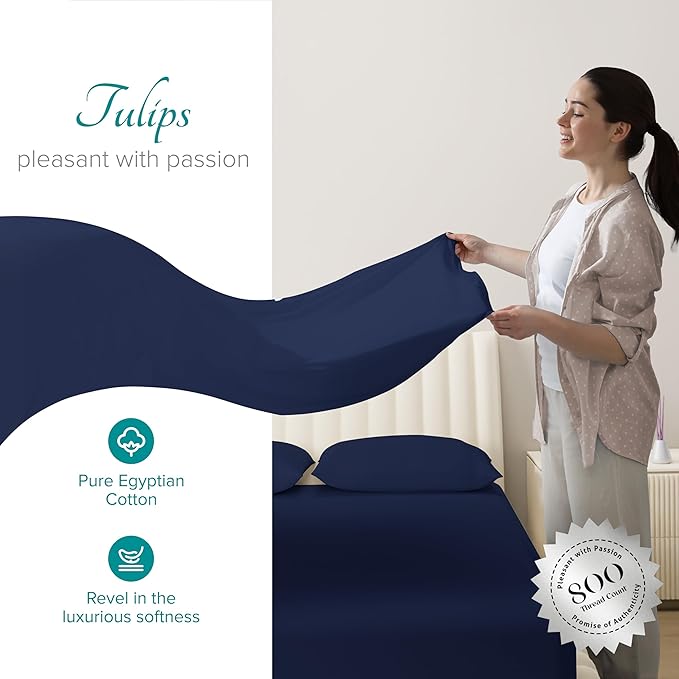 Linen Cooling Bed Sheet Set - Twin - 16 in Deep Pocket - 3 Piece
