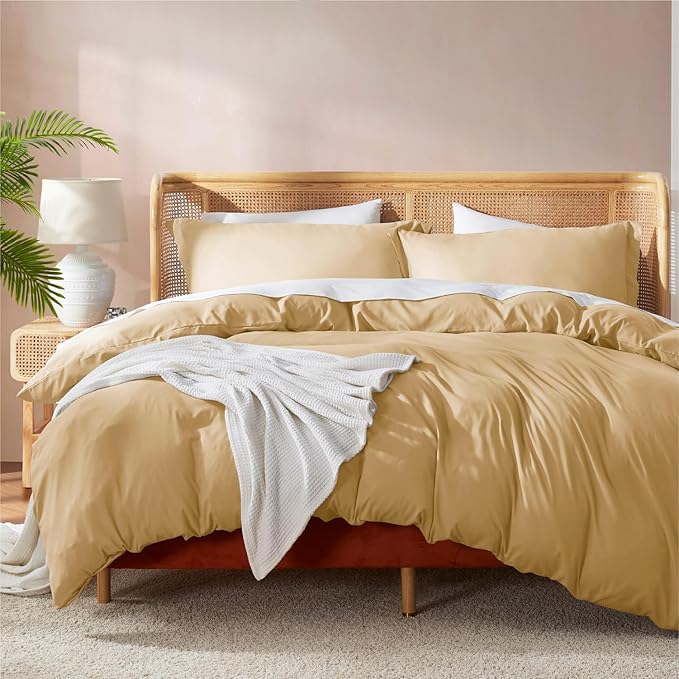 Duvet Cover Set - Queen - 90 x 90 in - 3 Piece