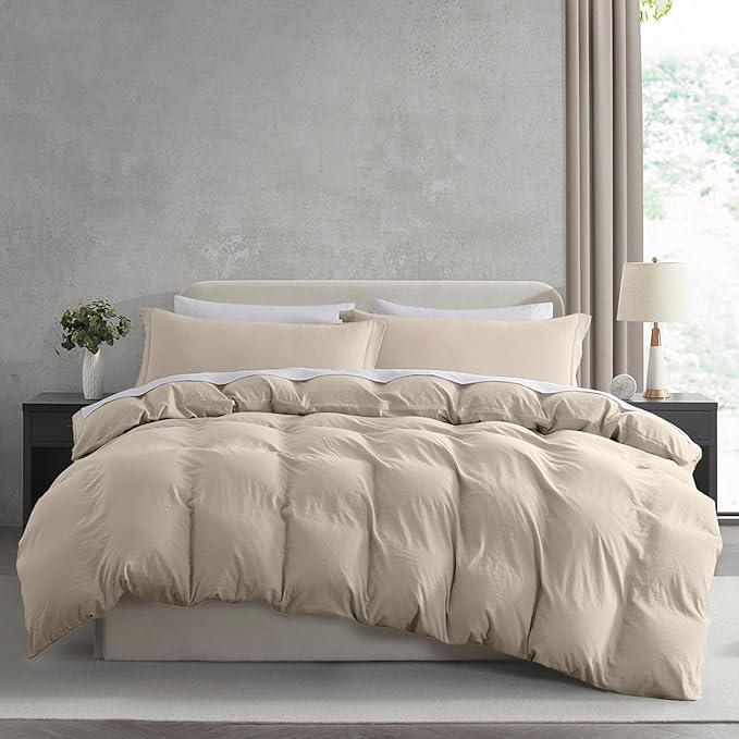 Linen Duvet Cover Set - Twin XL - 68 x 90 in - 2 Piece