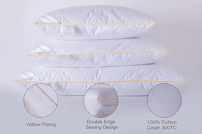 100% Cotton Bed Pillow - Queen