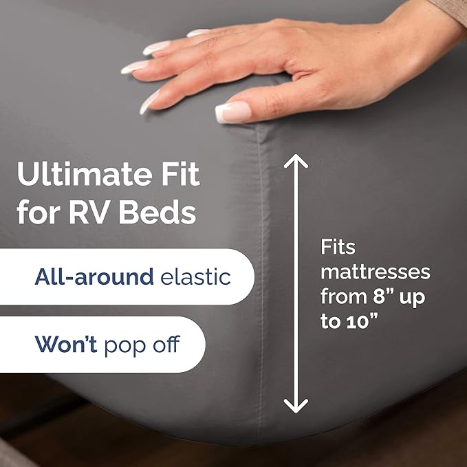 Cooling Bed Sheet Set - Queen - 4 Piece