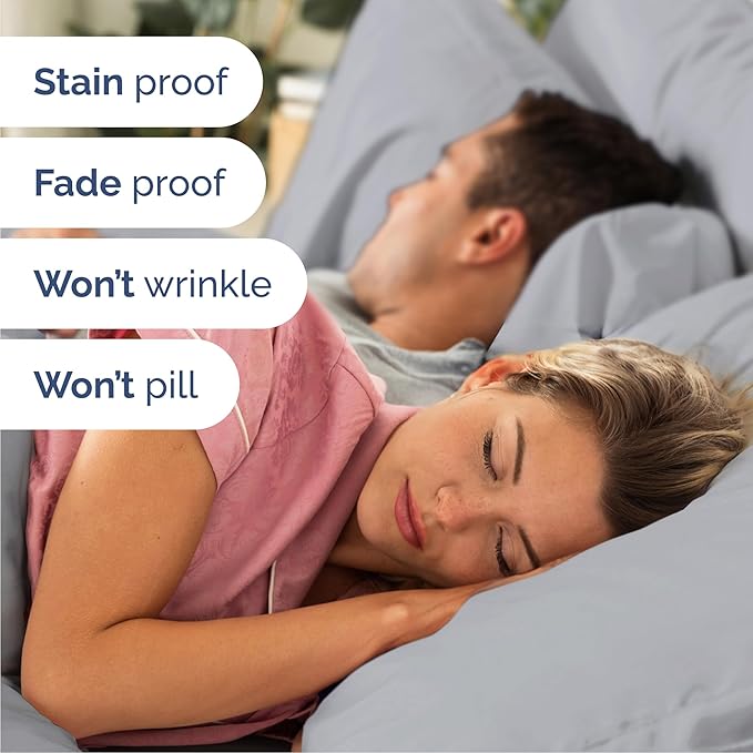 Cooling Bed Sheet Set - Queen - 6 Piece