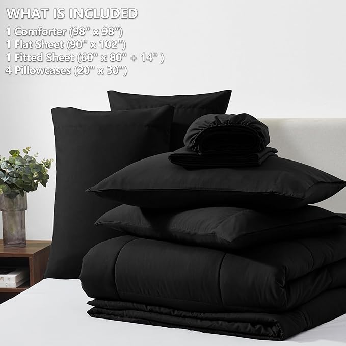 Comforter Set - Queen - 7 Piece