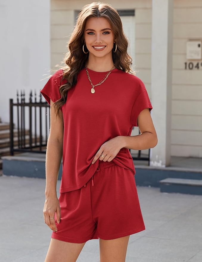 Women's Loungewear Set - Shorts - 2 Piece