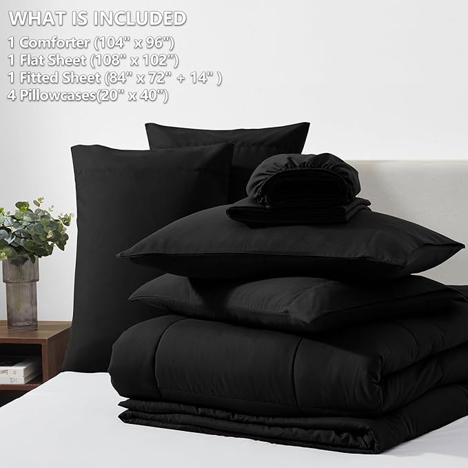 Comforter Set - California King - 7 Piece