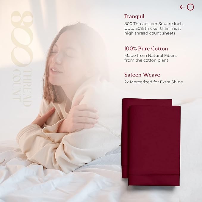 Linen Pillowcase Set - Queen - 2 Piece