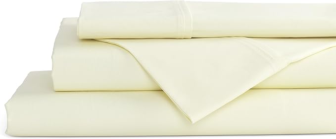 100% Cotton Bed Sheet Set - Full - 4 Piece