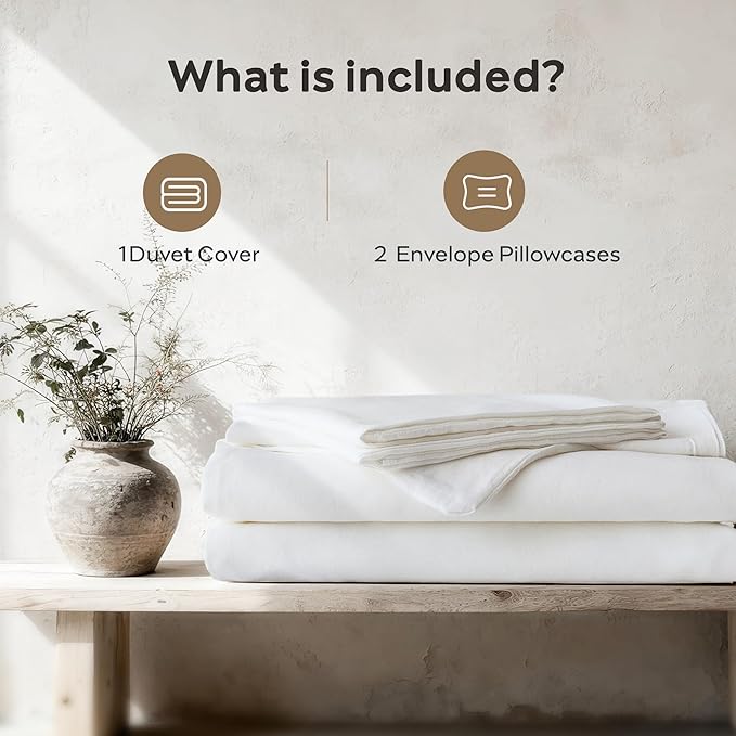Cooling Duvet Cover Set - King - 3 Piece