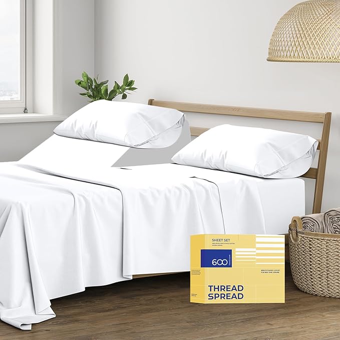 Cooling Bed Sheet Set - Split King - 16 in Deep Pocket - 5 Piece