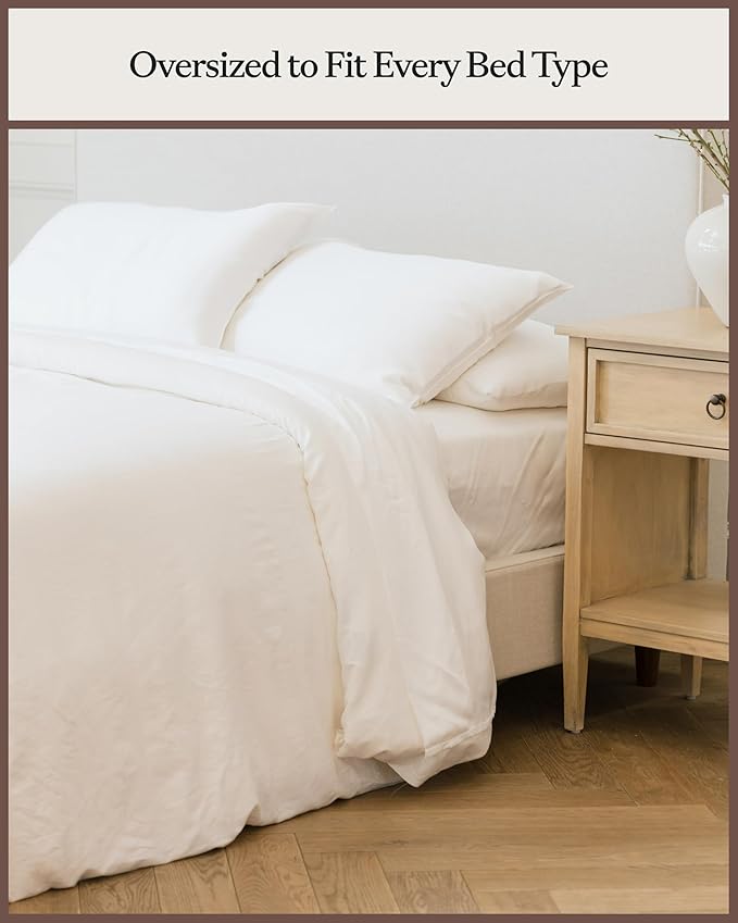 Bamboo Cooling Duvet Cover - Queen